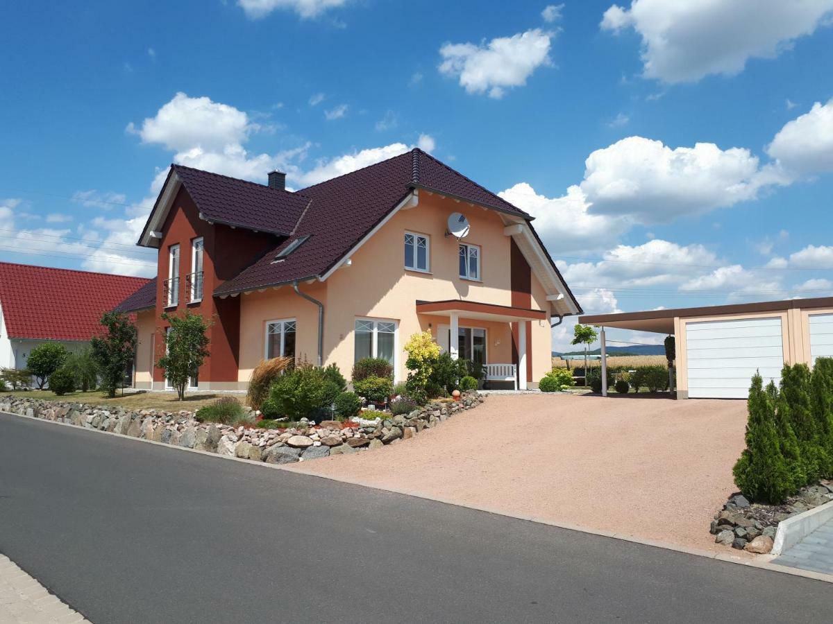 شقة Haus Fernblick Breitungen  المظهر الخارجي الصورة